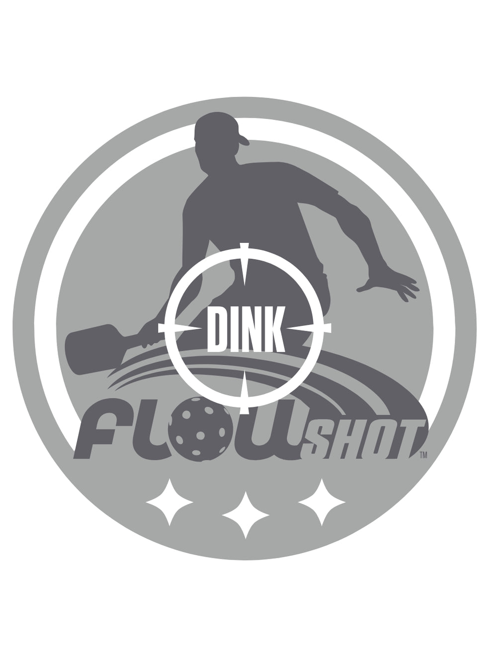 FlowShot Quick-Stick Wall Targets for pickleball.