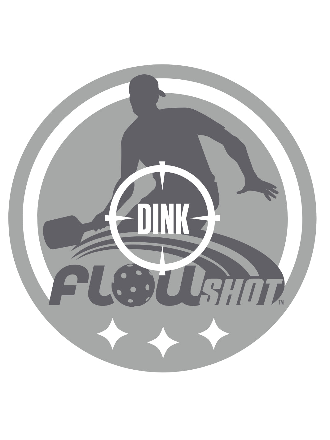 FlowShot Quick-Stick Wall Targets for pickleball.