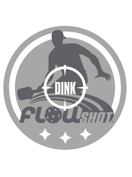FlowShot Quick-Stick Wall Targets for pickleball.