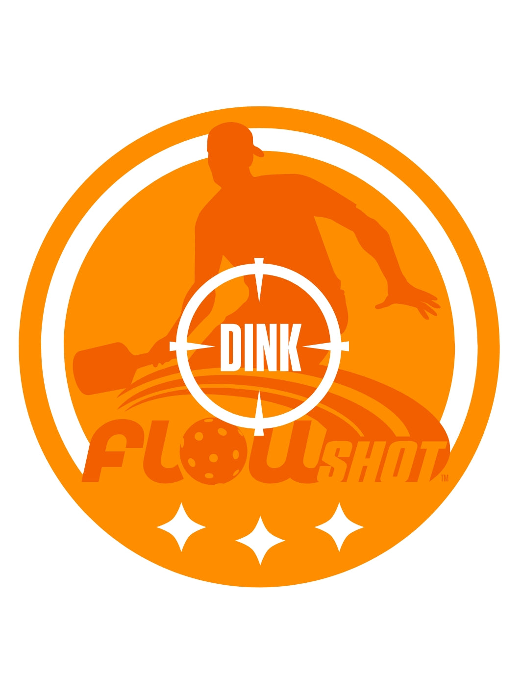 FlowShot Quick-Stick Wall Targets for pickleball.