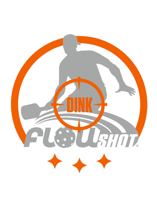 FlowShot Quick-Stick Wall Targets for pickleball.