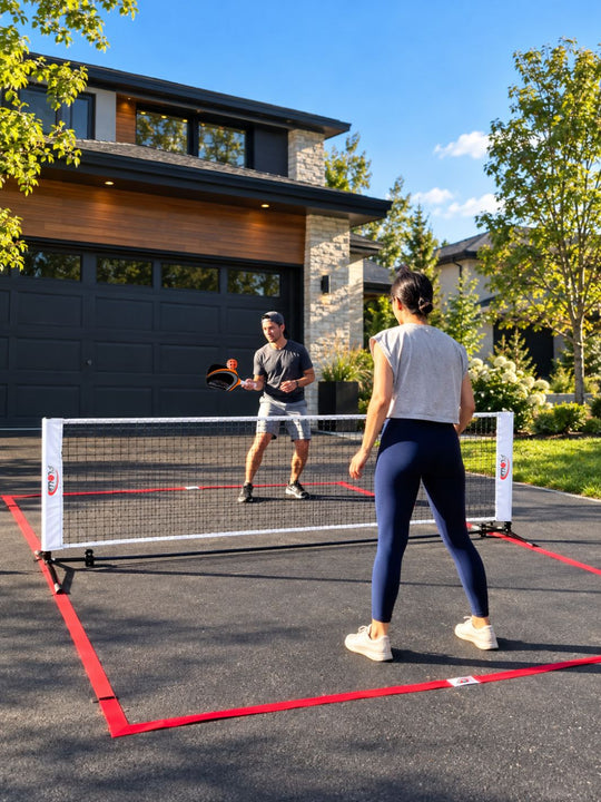 MiniCourt™ Portable Home Pickleball Net System (10-Foot) | Pickleball Flow