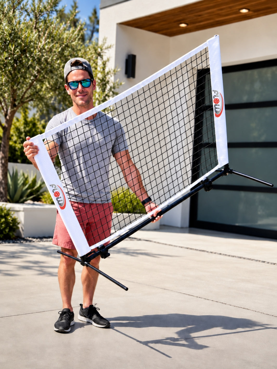 FlowDink™ Mini Net - 5FT | Portable Pickleball Practice Net