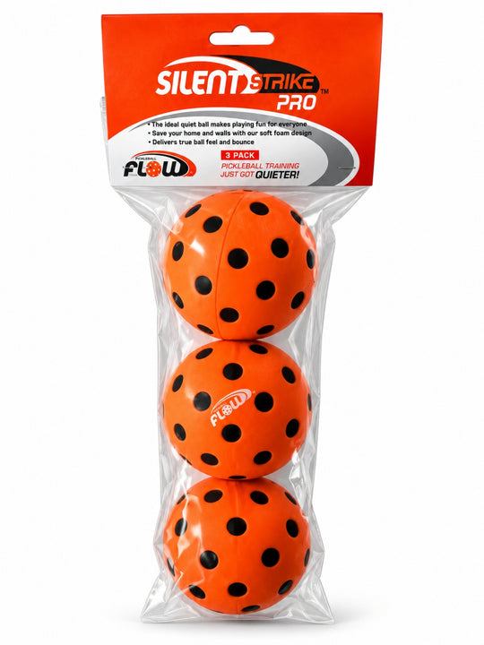 SilentStrike Quiet PickleBall - 3-Pack