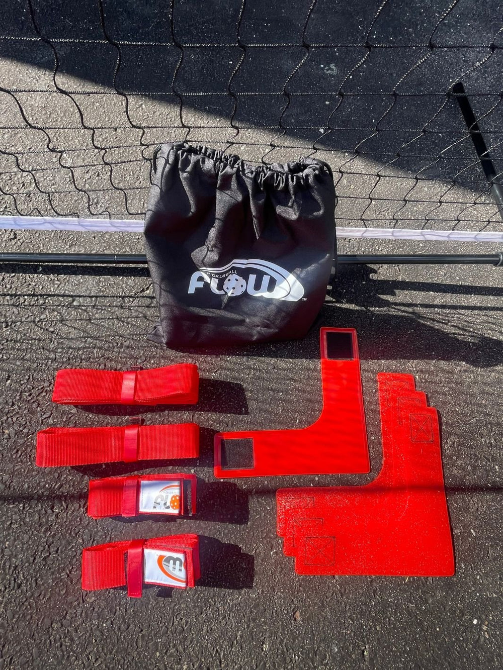 Train-like-a-Pro Set: MiniCourt 10 feet + Pro Play Paddles (Set of 2)